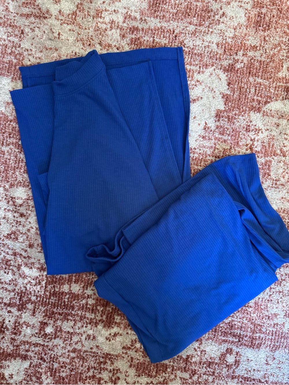 Dressed in lala ribbed set.

Never worn